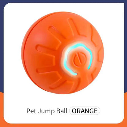 Intelligent Pet Toy Ball Electronic Pet Interactive Toy Moving Ball USB Puppy Automatic Moving Bounce Gift Cat Products.